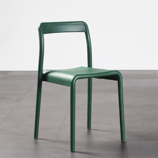 簡約北歐風鏤背休閒椅